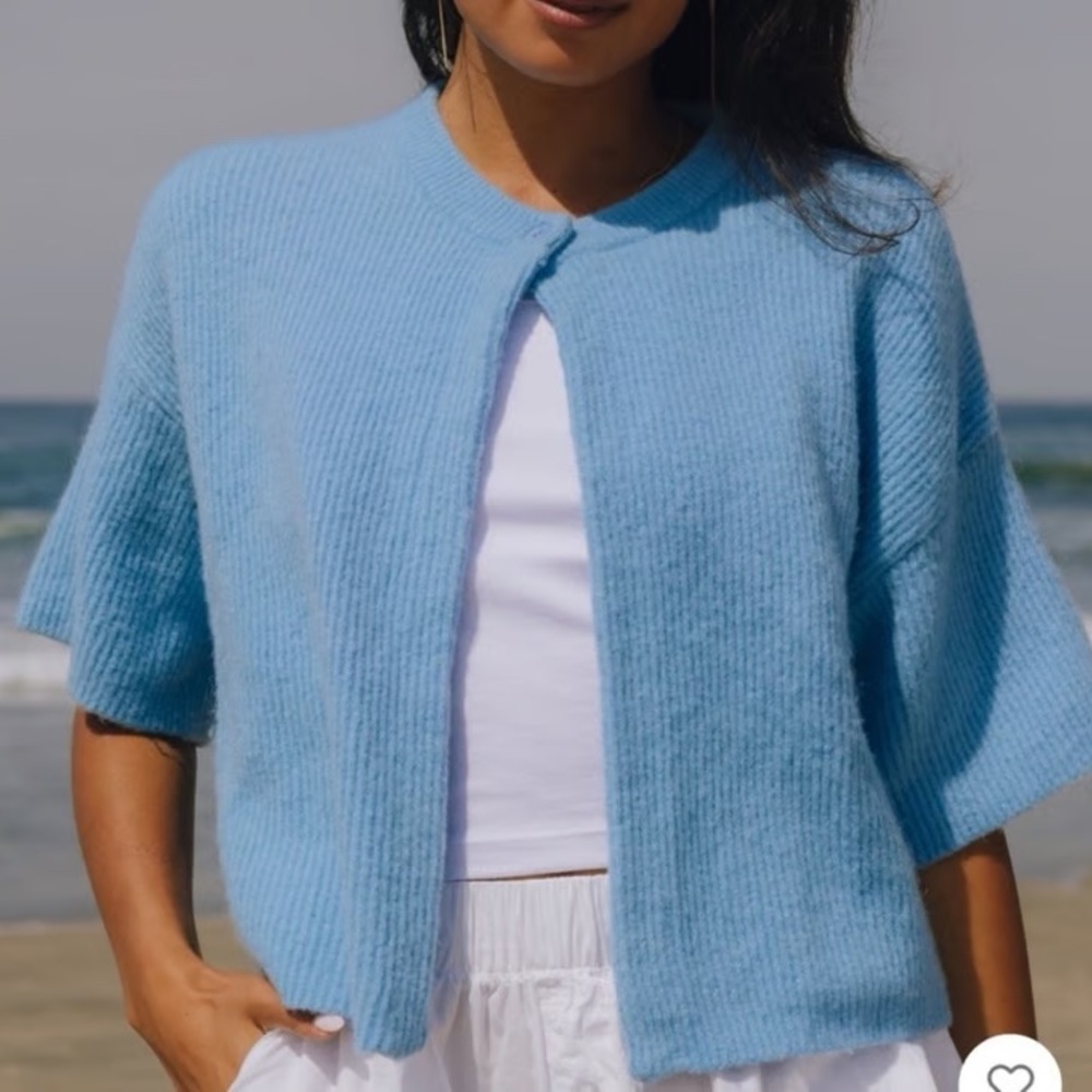 Daily Drills Blue Women's Cardigan